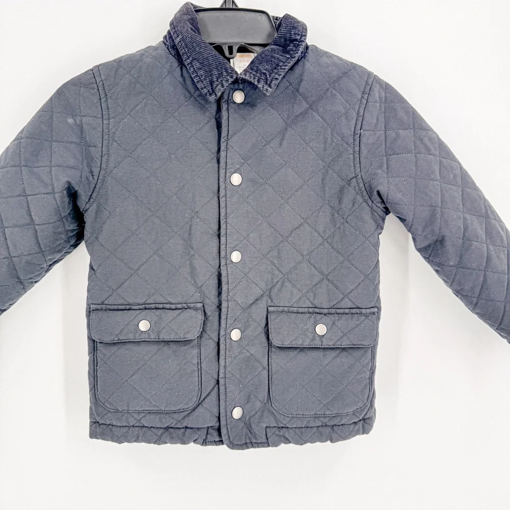 Gymboree Black Quilted Puffer Jacket